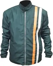 [SF FASHIONS] The Boys Hughie Green Cotton Campbell Jacket - Jack Quaid Striped Jacket