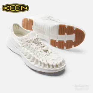 [DANKAO]美國KEEN UNEEK O2女款白色編織運動涼鞋KN1017059