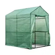 Greenfingers Greenhouse 1.2x1.9x1.9M Walk in Green House Tunnel Plant Garden She