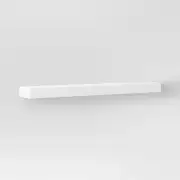 Threshold Modern Wood Wall Mounted Shelf Storage Decorative Floating White 36"