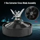 7Fin Extractor Blade Blender Replacement For Nutri Ninja Auto IQ 1000 1300 1500