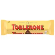 TOBLERONE Swiss Milk Chocolate With HONEY AND ALMOND NOUGAT, 50g/1.76 oz. Bar