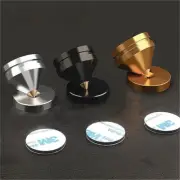 Aluminum Speaker Shockproof Spike Base Pad Floor Protector Isolation Cone Feet