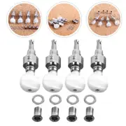 4 Pcs Banjo Tuner Tuning Keys String Baby Classical Guitar Machines Parts