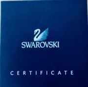 Swarovski Certificate of Authenticity COA Medium Size 2"x2" COA INCREASES VALUE