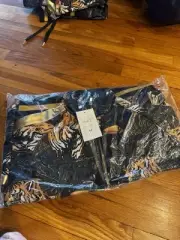Victorious Jungle Tiger Print Two-Piece Tracksuit Set Size M NEW Toucans Sealed