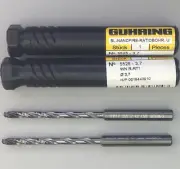 GUHRING 5525-3,7 Solid Carbide Coolant Fed Twist Drill WN R-RT1 3.7mmMachinist