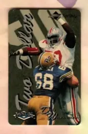 SPRINT / SCORE BOARD Dan Wilkinson, Football ( 1995 ) Phone Card ( EXPIRED )