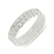 STRETCH BANGLE SILVER | Nine West