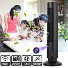 1080P HD WiFi Mini Camera USB Tower Fan Motion Detection Home Security Camera