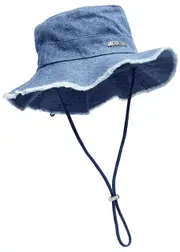 Jacquemus Le Bob Artichaut Denim Bucket hat - Blue 56 (56cm / S)