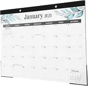 HOODANCOS Wall Calendar Monthly Planner Cover Sturdy Backing Space Saving Design for Home School Office Month Yearly Planner