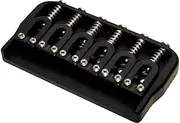 Hipshot 6-String US Fixed Guitar Bridge .125 Black