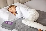 Lynmark® Kids 2x Potty training Bed Pads for Waterproof Protection - Bed Protector For Potty Training & Bed Wetting Toddlers & Children, Absolute Lifesaver for Your Mattress & Sheets, 70x85 cm Grey