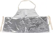 Heat Resistant Apron, 1000°C Fireproof Thermal Insulation Aluminum Foil Aprons High Temperature Apron Fire Retardant Protective Clothing for Cooking Metal Glass Manufacturing Foundry Industry