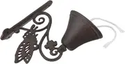 Wall-Mounted Door Bell Wireless Door Bell Doorbell Chime Doorbells Ring Feeders Ring Wired Doorbell Shopkeeper Bell Ring Doorbell and Chime Hooks Country Pendant Iron