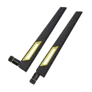 Black and Gold 10dBi Dual Band Signal Booster Wi-Fi Antennas