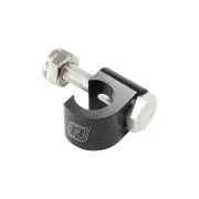Aeroflow Billet Aluminium Clip Style Cable Mount Half Clamp Black