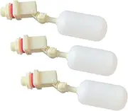3Pcs Water Tank Float Ball Valve Water Level Controls Professional Lightweight Adjustable Multiuse for Aquarium Reservoir
