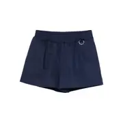 [Fendi] Fendi Ring-detail Shorts 14 A BLUE