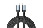 1M USB Type C to Type C Data Charge Cable Fast Charging 5A 100W USB-C Braided Nylon