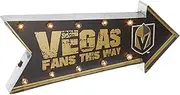 FOCO Unisex Vegas Golden Knights Arrow Marquee Sign SGNNCARMRQ-P
