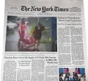 New York Times Paper October 10 2024 Battling for Pennsylvania Could Tip Elect.