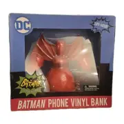 BATMAN CLASSIC TV SERIES RARE NEW DIAMOND SELECT BATMOBILE BAT PHONE VINYL BANK