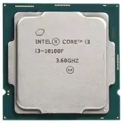 CPU Processor Intel Core i3 10100F LGA 1200 LGA1200 Without Gpu Integrated Bullk