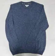 $188 New BRAX Rick Men's Size X-Large XL Casual Blue Wool Pullover Sweater