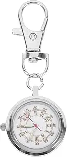 [OATIPHO] Fashionable Pocket Watch Large Dial Luminous Pointer Alloy Watch for Boys and Girls Students Nurses
