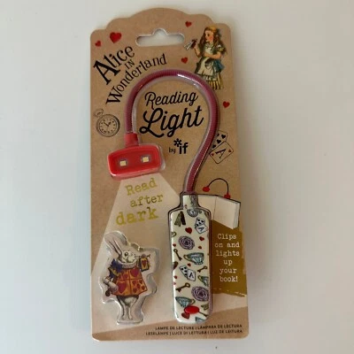 Alice In Wonderland Reading Light Clip On Light Book Lovers Reading Light by IF