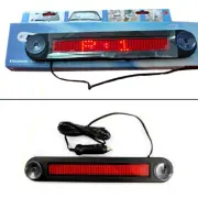 DC 12V Car LED Programmable Message Sign Scrolling Display Board Remote Control (for: Daihatsu)