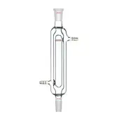 200mm 24/40 Glass Davies Condenser Jacketed High Efficiency Double Jacket