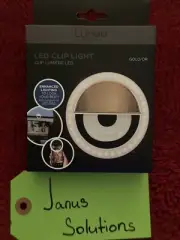 LuMee x Case-Mate Selfie Studio Clip Light For Most Smartphones Tablets Laptops