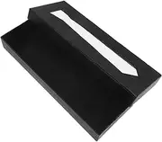 BESPORTBLE Tie Storage Box Stylish Necktie Organizer for Men Durable Paperboard Multifunctional Design for Ties Accessories for Gifting Any Occasion