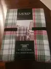 Ralph Lauren Red Plaid Christmas Tablecloth 60x104 Nappe Mantel Rectangle