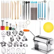 2751 Piece Polymer Clay Jewelry Making Kit - Easy Tools for Beginners & Creators