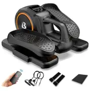 Under Desk Elliptical Machine, Ellipse Leg Exerciser for Seniors A-Orange
