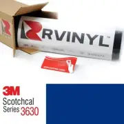 3M 3630 Scotchcal Sultan Blue 157 Translucent Vinyl Film Craft Sign Sheet Roll