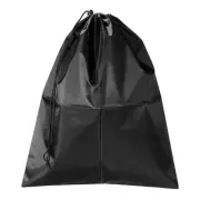 19.7" Clothes Storage Drawstring Bag for Camping, Black