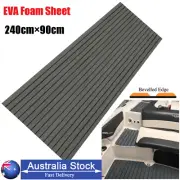 Gray Bevel Stripes EVA Foam Boat Flooring Sheet Marine Teak Decking Yacht Mat