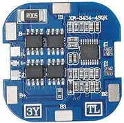 xioaue 1Pcs 4S 10A 14.8V 18650 Lithium Battery Protection Board Li-Ion Lithium Battery Charge Board