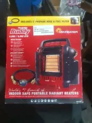 Mr Heater Buddy 9000 Btu Portable Propane Heater Factory Sealed