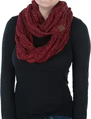 [Funky Junque] Exclusives Infinity Scarf Womens Winter Warm Cable Knit Circle Wrap