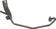 Gates TL248 Turbocharger Coolant Feed Line - Steel x 18 1/2" W/Banjo Bolt, Washer