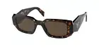 NEW Prada 17WS Sunglasses 2AU8C1 Havana 100% AUTHENTIC