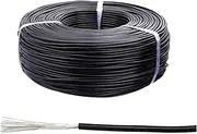 24AWG Tinned Oxygen-Free Copper Conductor Electrical Wire UL1007 30~160FT Fire-Resistant and Flame-Retardant Flexible PVC Insulated Cable is Suitable for Smartphone Micro Sensors Etc(100ft)