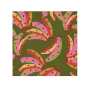 Colorful Banana Print Face Towel - Fun & Quirky Bathroom Accessory