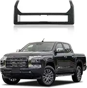 HIRUFAIT Center Console Air Vent Frame Trim for Mitsubishi Triton & L200 2024 2025 Accessories, ABS Center Console Air Conditioning Vent Outlet Frame Decor Cover